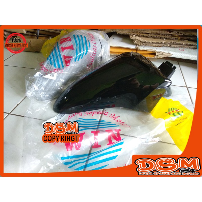 SPAKBOR DEPAN HONDA GENIO 2019 / SPAKBOR DEPAN HONDA GENIO HITAM DOFF MERAH