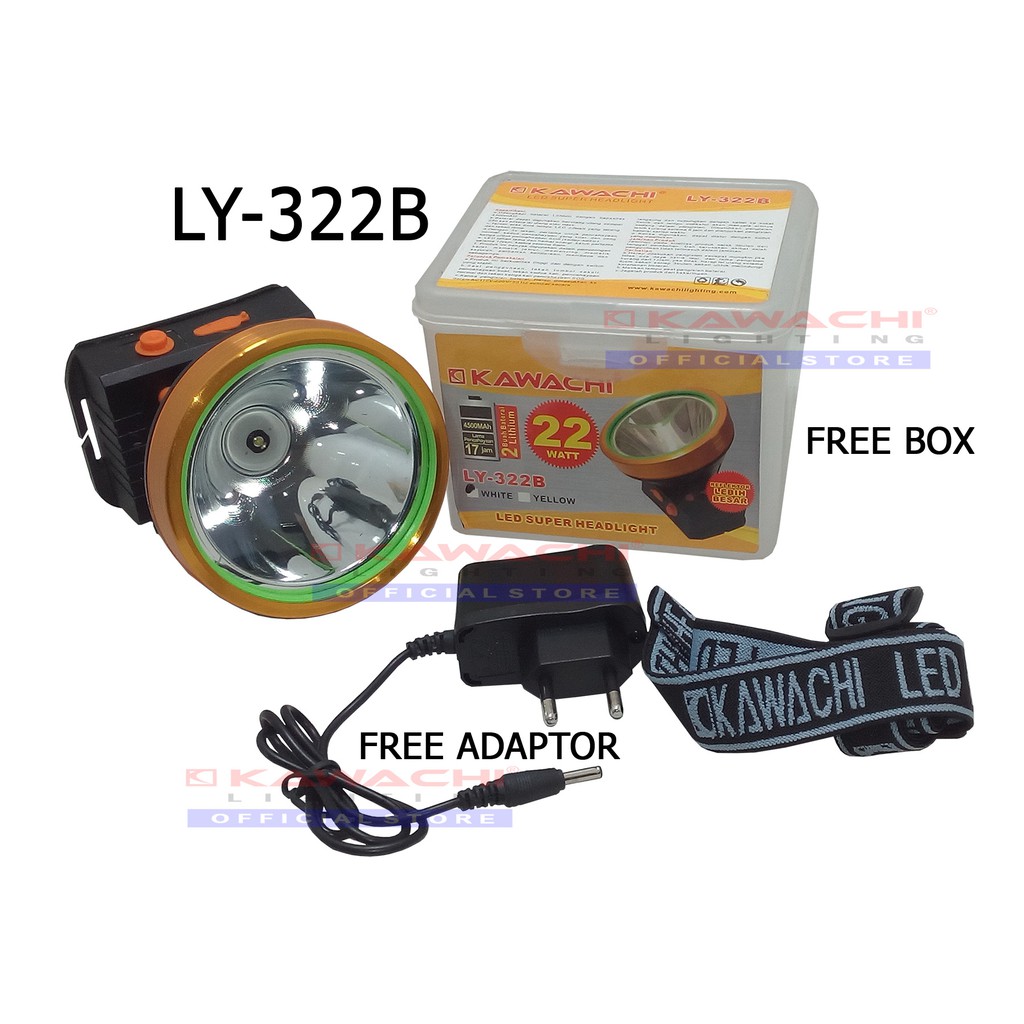 KAWACHI~SENTER KEPALA 1 WATT, 22 WATT, 30 WATT, 50 WATT PALING MURAH MERIAH