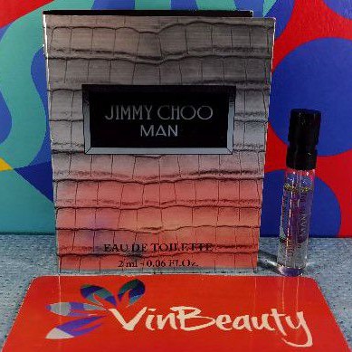 Vial Parfum OriginaL Jimmy Choo Man EDT 2 ml For Men Murah