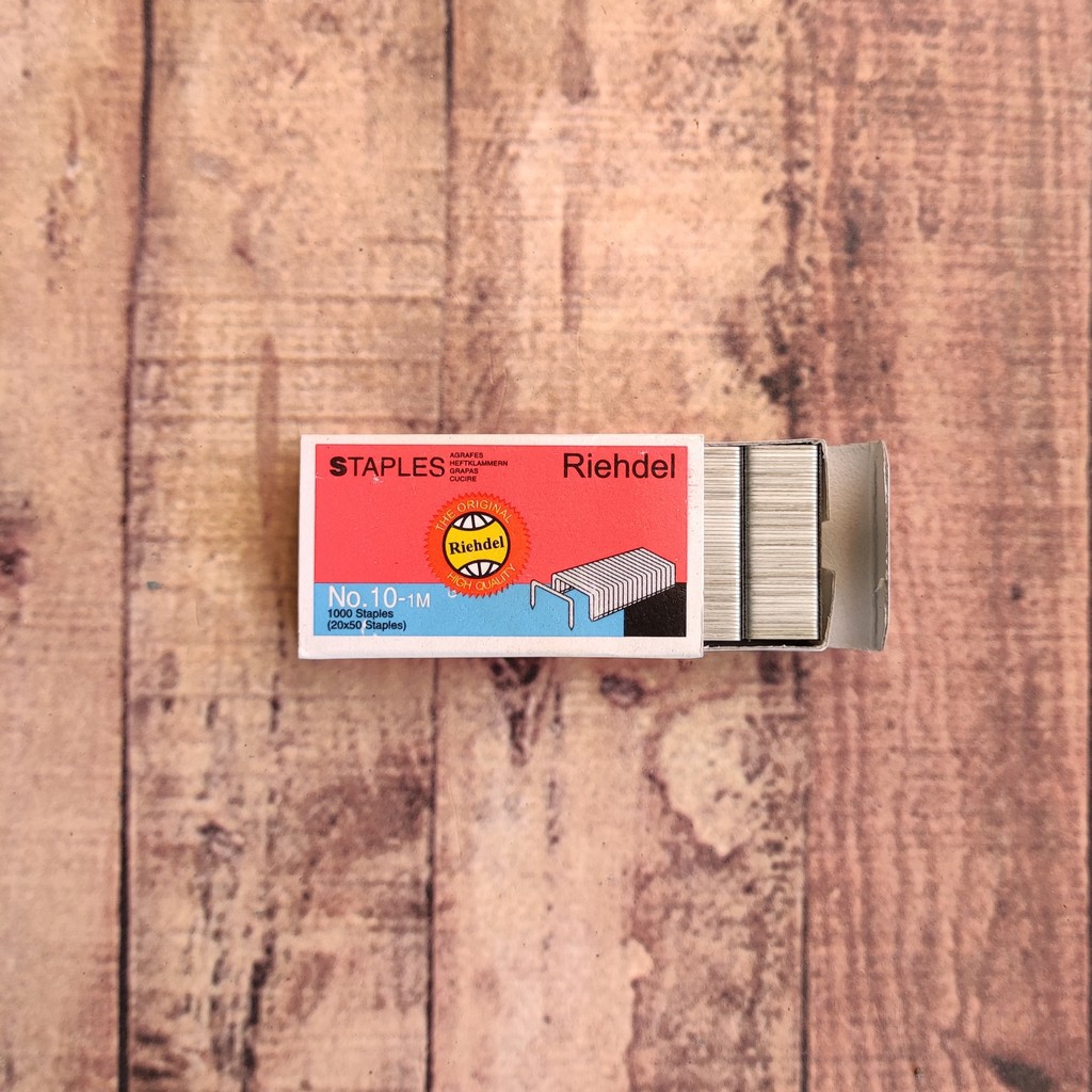 2Pak Kecil Isi Stapler Riehdel No 10. - Staples Kecil