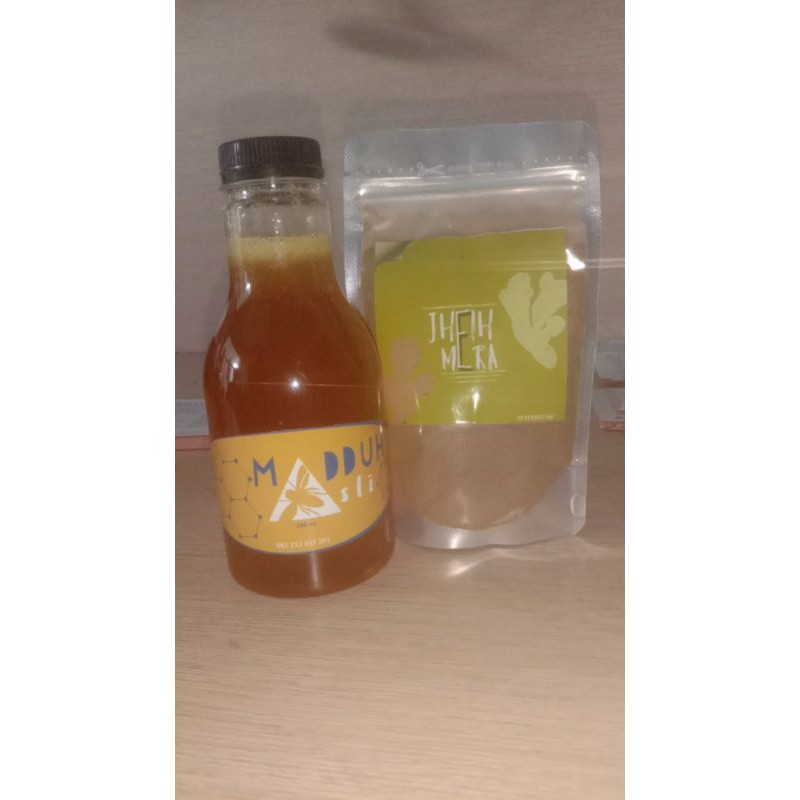 

Madu Asli dan Jahe merah