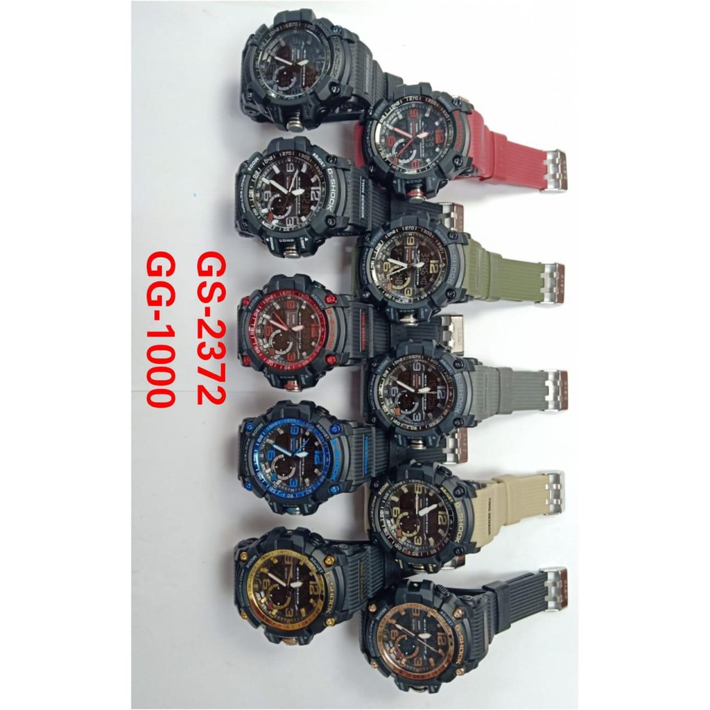 JAM TANGAN PRIA G-SHOCK CASIO GG-1000 DIGITAL GS / JAM TANGAN TERLARIS