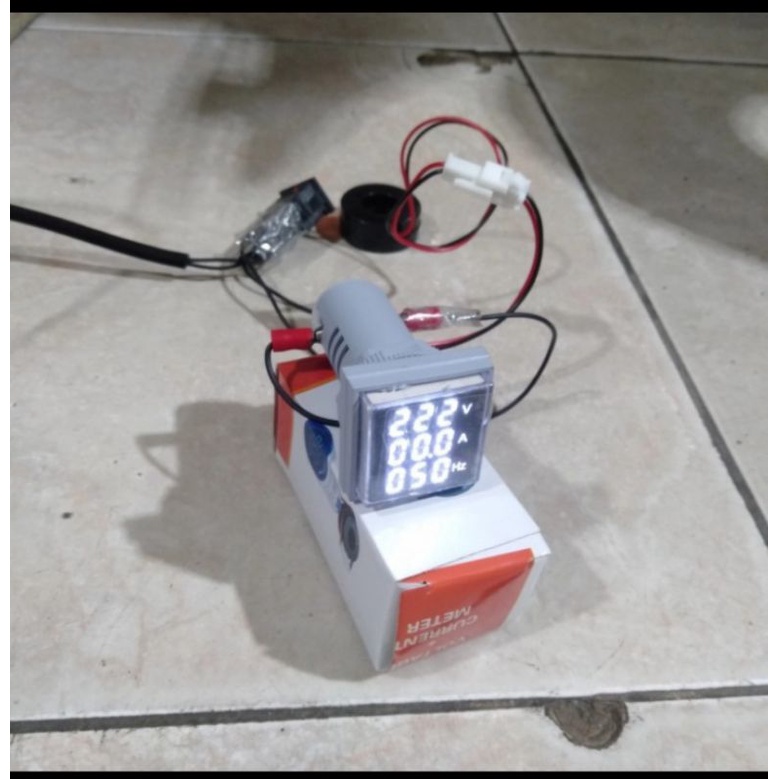 Volt Meter Digital AC 3 in 1 A+V+ Hz