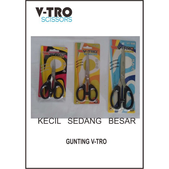 

Jual Gunting V-tro Tahan karat