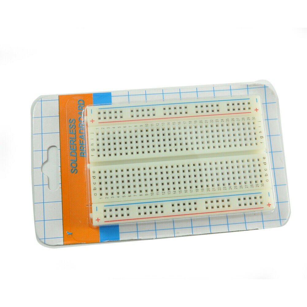 Breadboard 400 Lubang Mini Universal Pi Solderless Breadboard 400 Contacts Tie-points Available Ardu