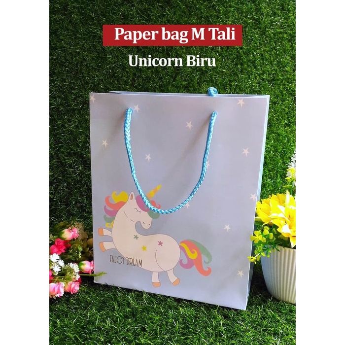 

Terlaris Paper Bag Tali Motif / Tas Kertas Kado / Tas Ulang tahun - M DREAM