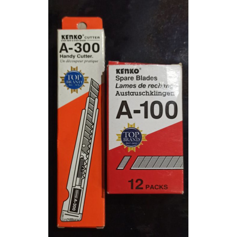 

Cutter Kenko A300 dan Isi Cutter Kenko A100
