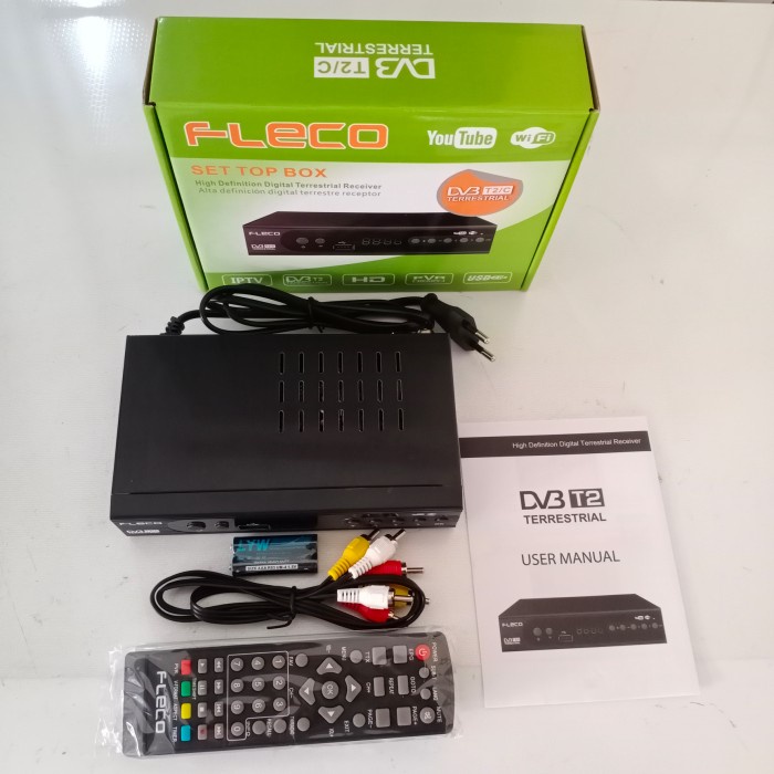 Ready - Stb Tv Digital T2 Dari Tv Analog Ke Digital Fl3Co - T2