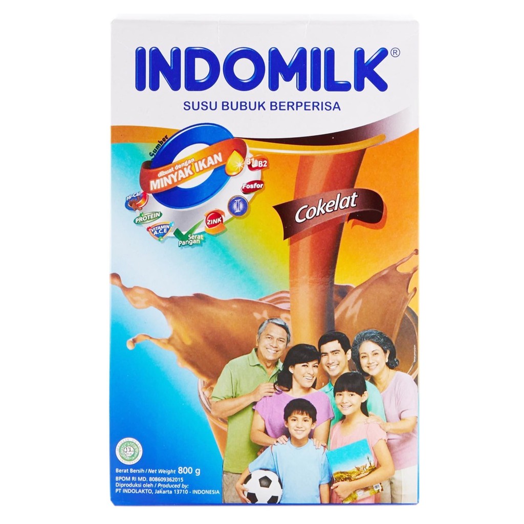 

INDOMILK COKLAT BOX 800G