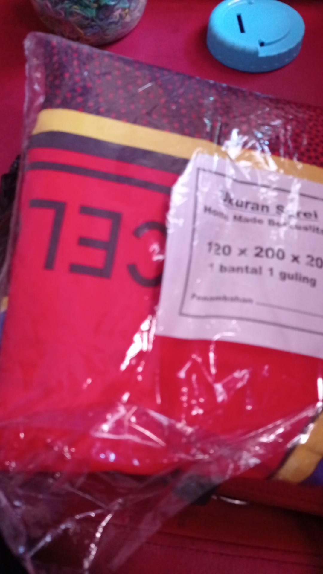 Sprei Homemade Motif Bola