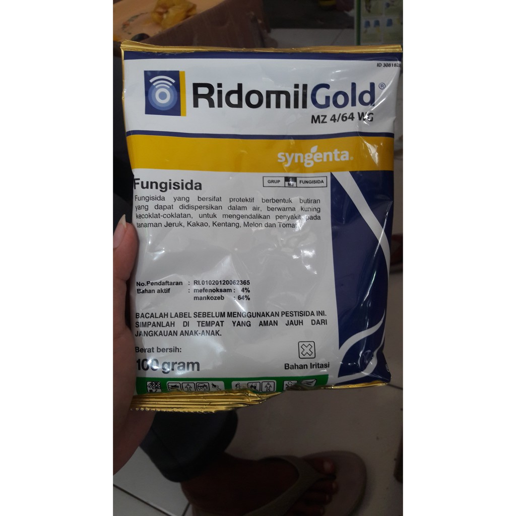Fungisida Sistemik Ridomil Gold MZ 4/64 WG 100gr