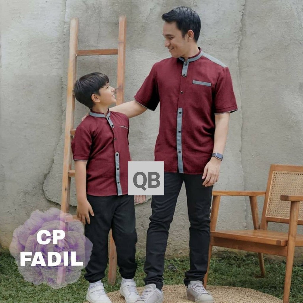 BISA COD!! BAJU KOKO COUPLE AYAH ANAK | COUPLE MUSLIM | KOKO DAD &amp; BOY