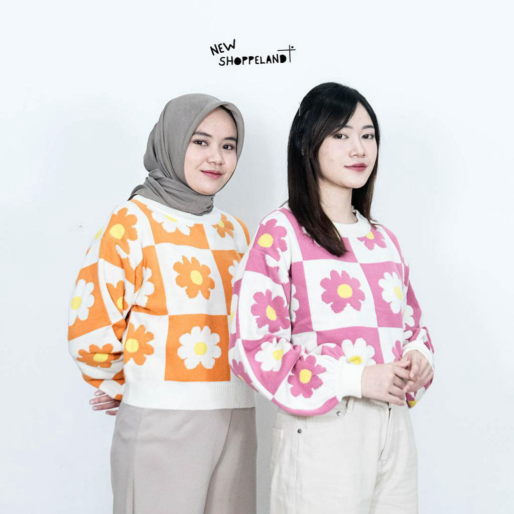 NEWSHOPPELAND - Hanami Sweater Flower Premium