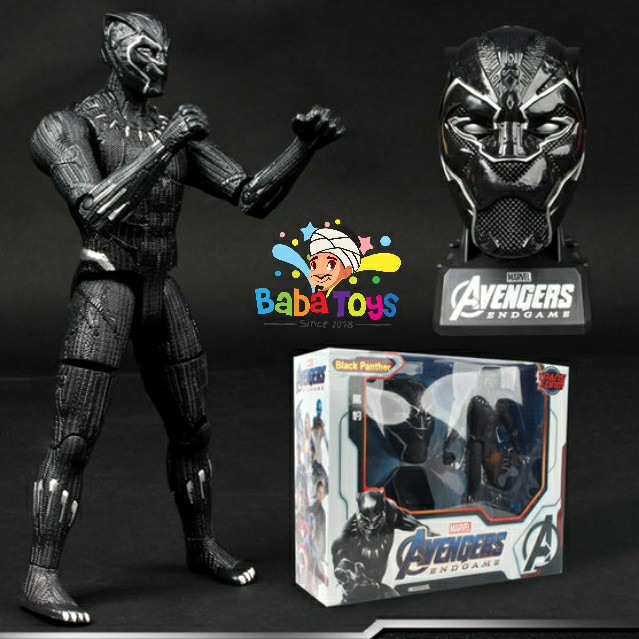 harga grosir Mainan Action Figure Marvel Avengers Endgame Black Phanter Deformation