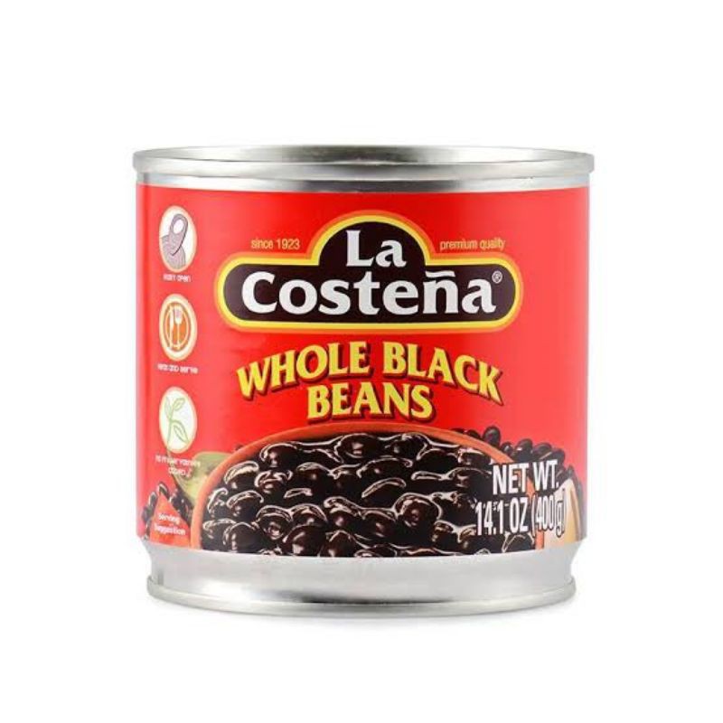 

LA COSTENA WHOLE BLACK BEANS 400GR
