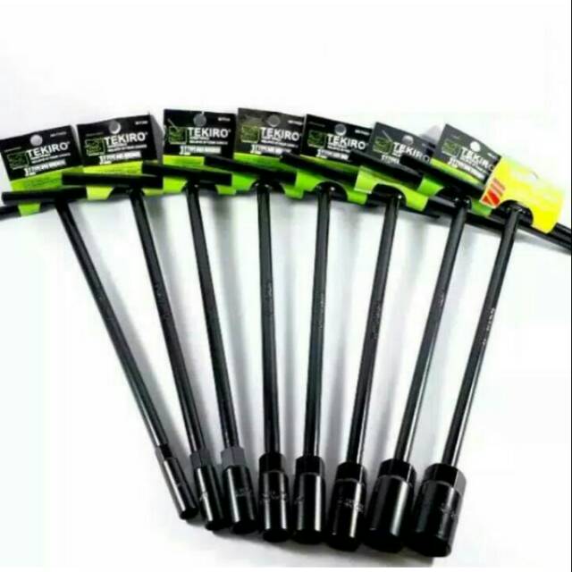 Satu Set Kunci Sock T 8 Pcs Ukuran (  8 10 11 12 13 14 17 19) Original Tekiro