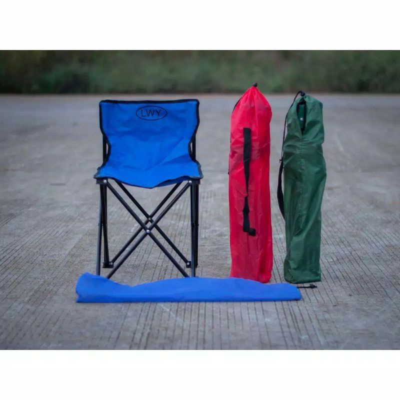 Kursi lipat Outdoor sandaran mancing camping outdoor desain - kurai camping portable - kursi memancing