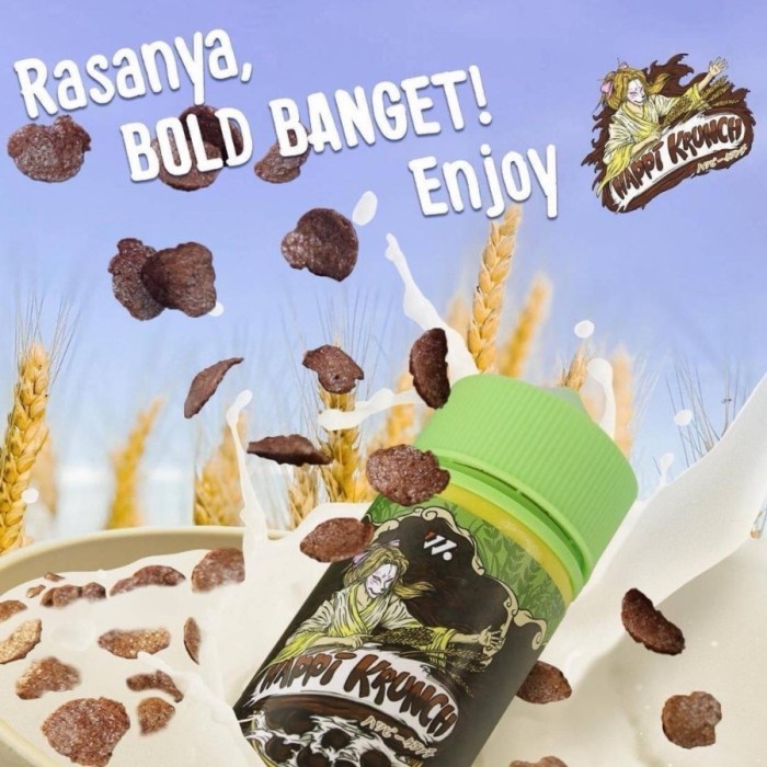 Liquid Happi Krunch Marbles Tech 60ML by Wise Juice x Ariffarisan berpita Cukai