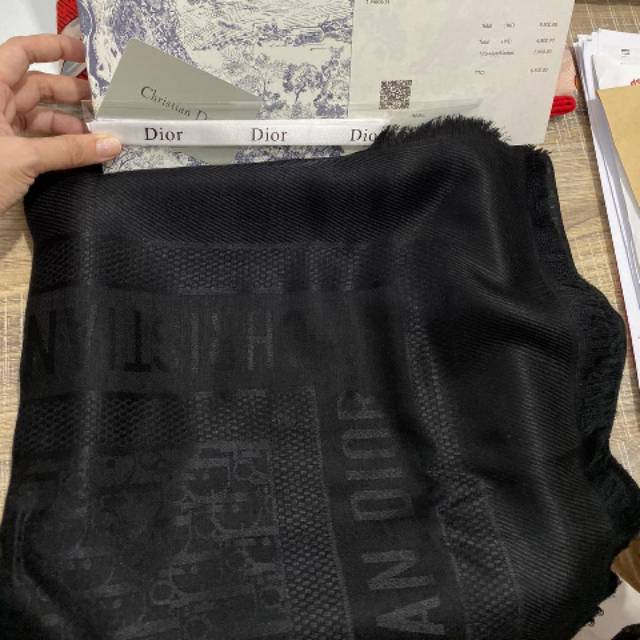 Scarf wool CDIOR-100%