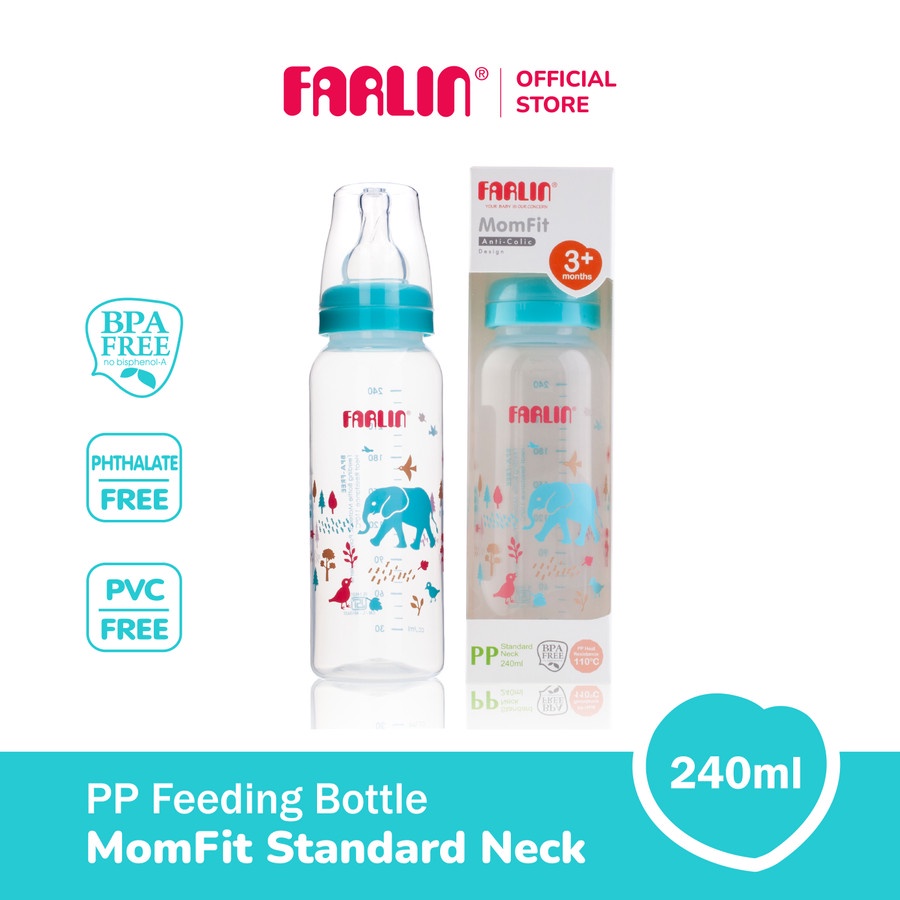 Farlin MomFit PP Standard Neck Feeding Bottle 240ml