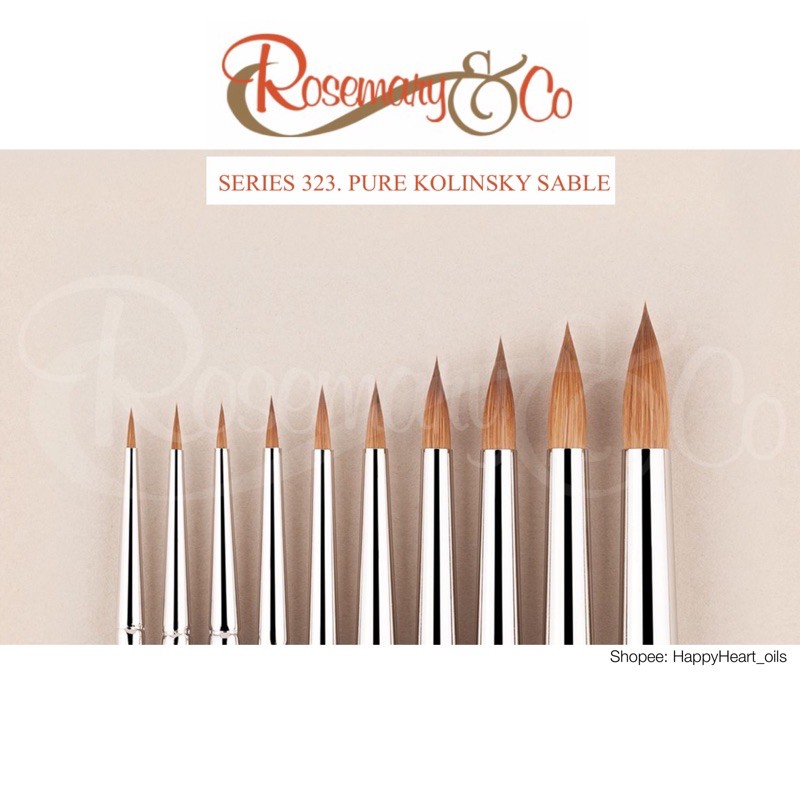 Rosemary Pure Kolinsky Spotters Seri 323