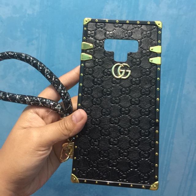 READY case gucci black samsung note 9