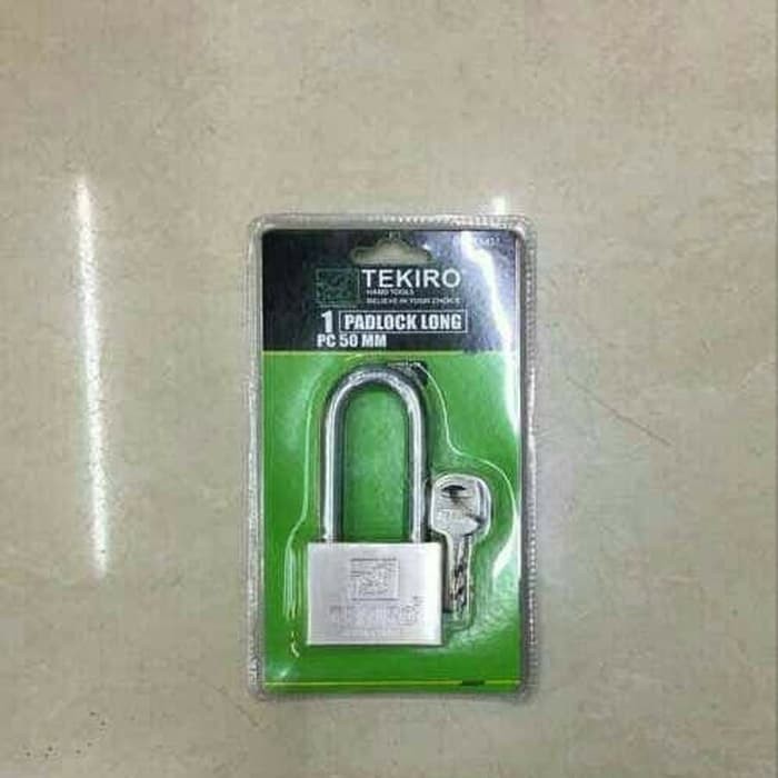 GEMBOK PANJANG 50 mm TEKIRO / PADLOCK LONG