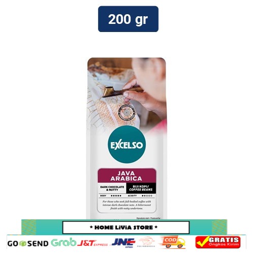 

Excelso Java Arabica Biji Kopi 200gr