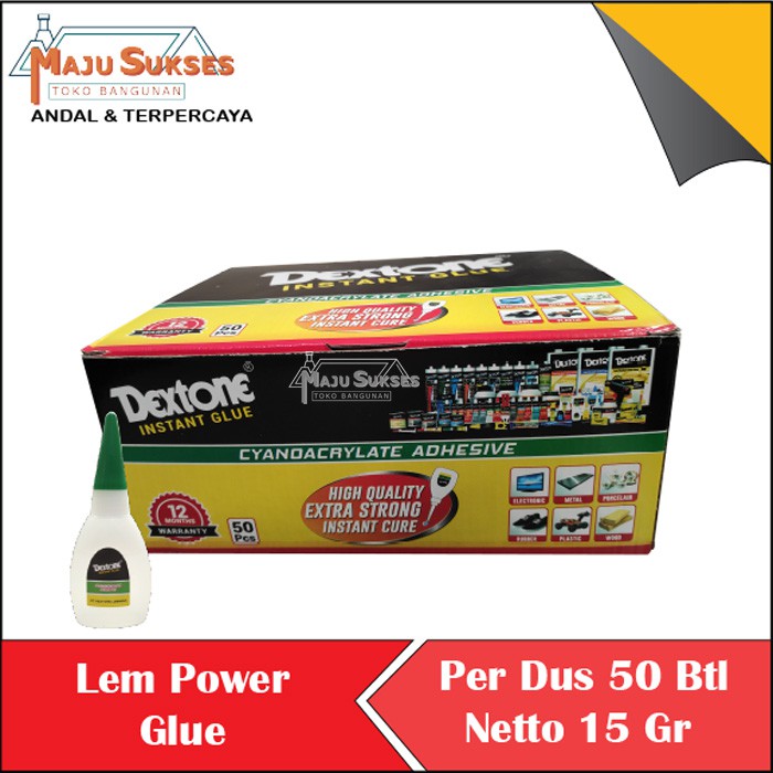 

LEM EPOTEC LEM TETES DEXTONE PER DUS 50 BOTOL