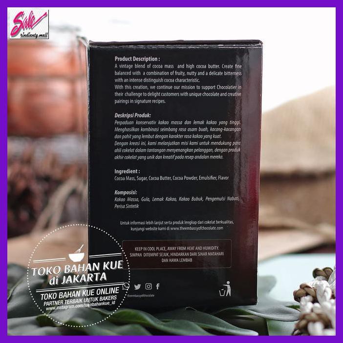 

SAKMACOKLAT- TULIP EASIMELT 62% 250GR REPACK DARK COUVERTURE CHOCOLATE COKELAT COIN -MAKANAN-