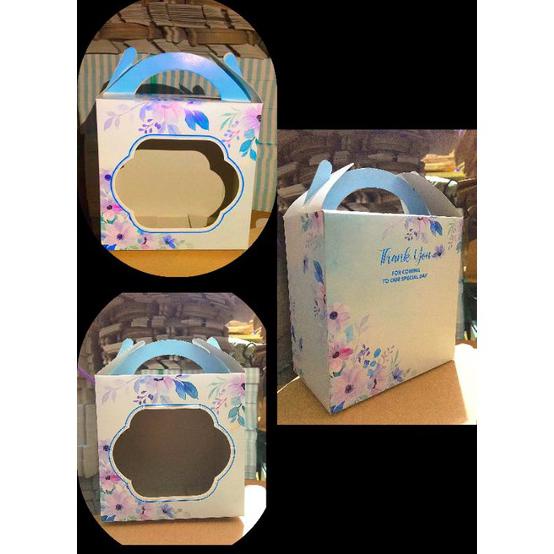 

ON SALE Box mangkok twotone uk 15x8x15 Biru MURAH