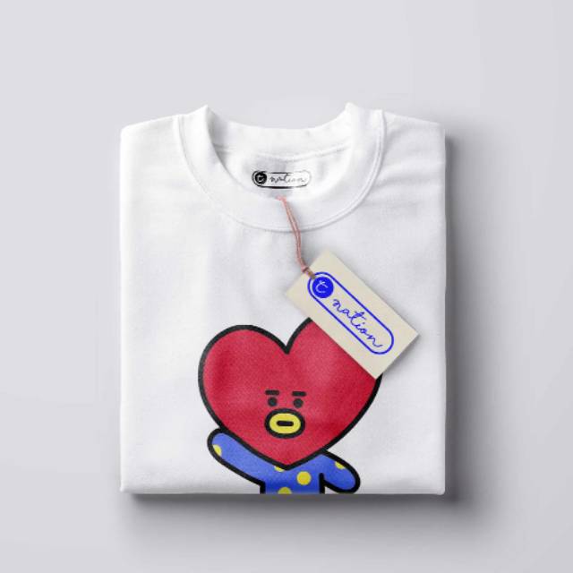 BT 21 BTS kaos oblong pria wanita anak couple family custom