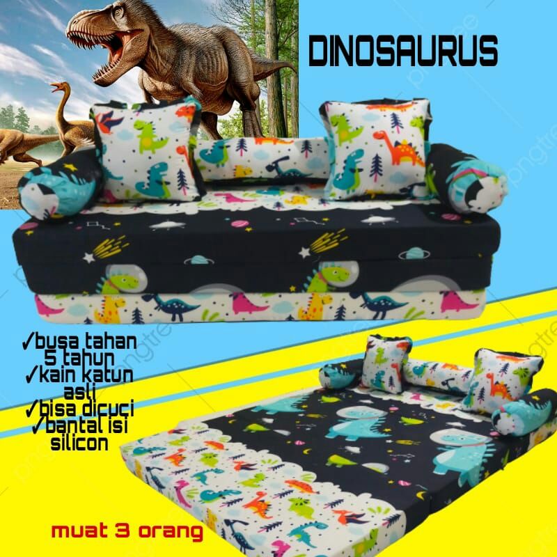 Kasur Lipet Sofa Bed Anak Minimalis Karakter Sofabed Murah