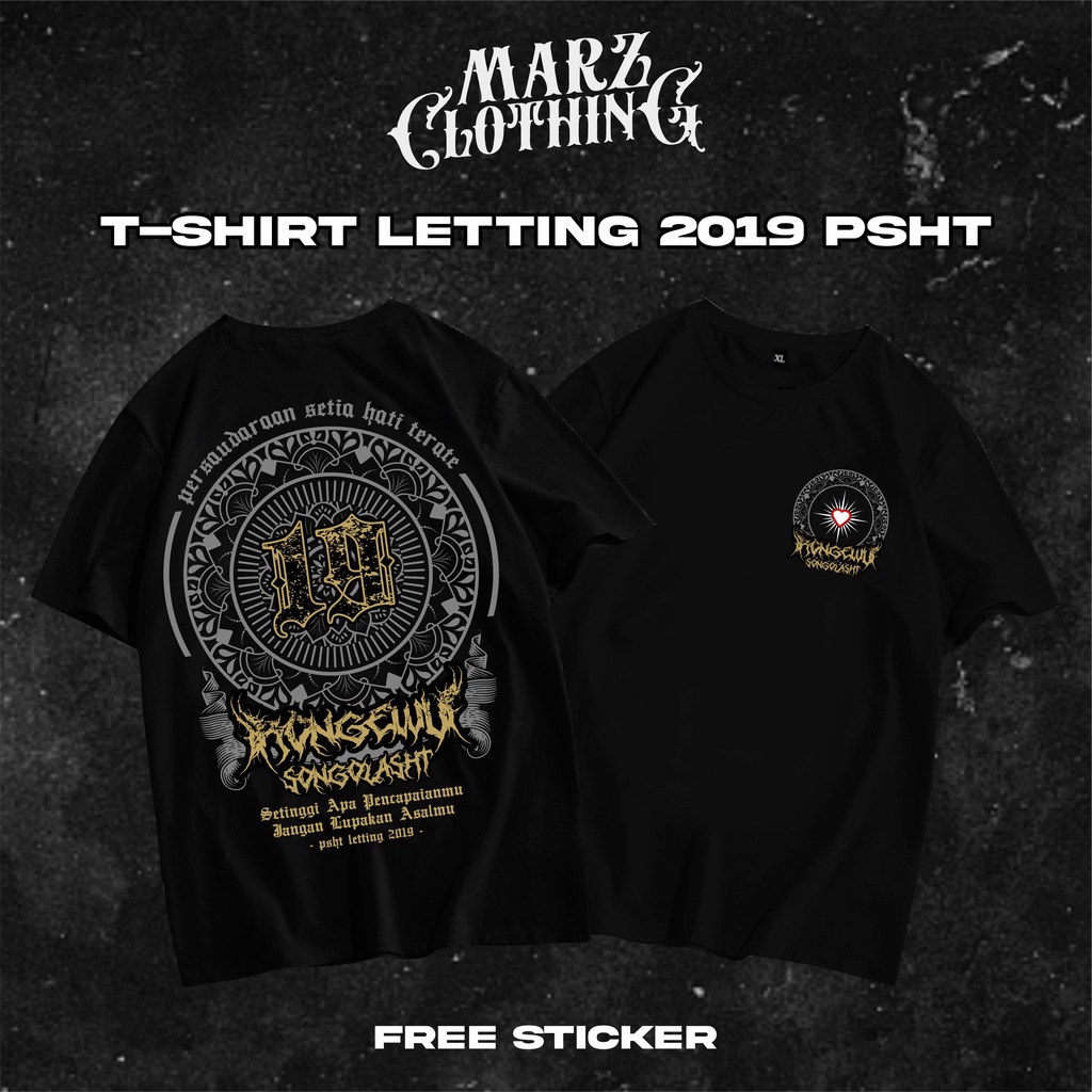 Kaos PSHT LETTING 2019 DISTRO