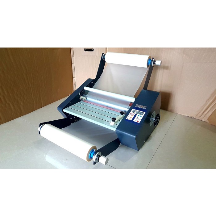 {danitastore} Mesin Laminasi Kertas 380 Alat Laminating Roll Kertas Undangan Brosur Murah