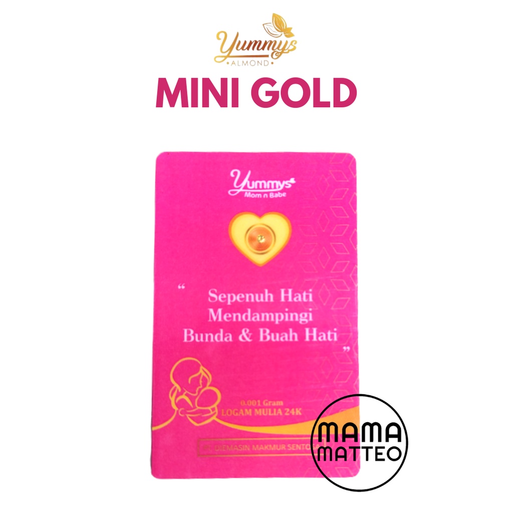 Mini Gold / Tas Mini &amp; Botol Tumbler Yummys Baby / Tas Tenteng / Tas Kecil / Botol Minum / Hadiah Yummys Baby Serum 60ml &amp; Shampoo 100ml