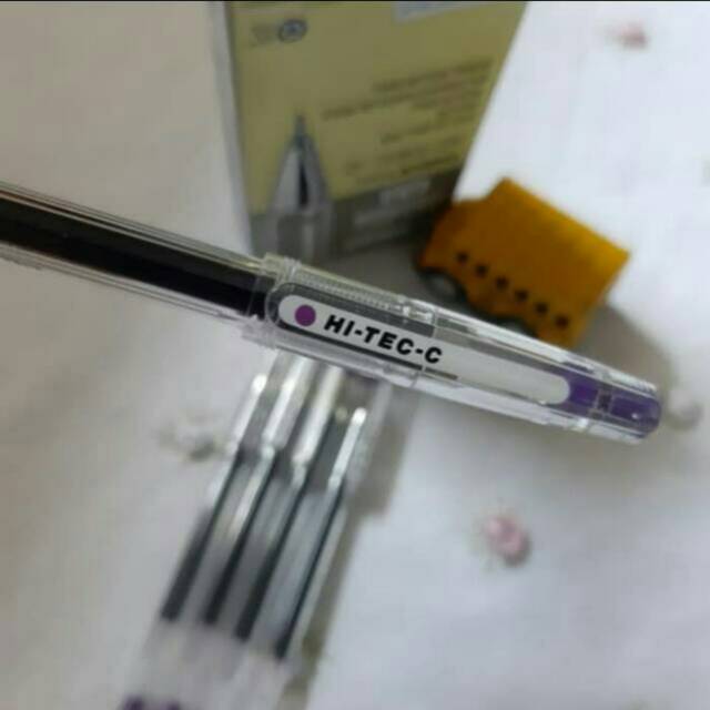 

Pen makna hitec / pilot hi-tec-c / pulpen bolpoin mata pena 0,3 mm / mata pena kecil