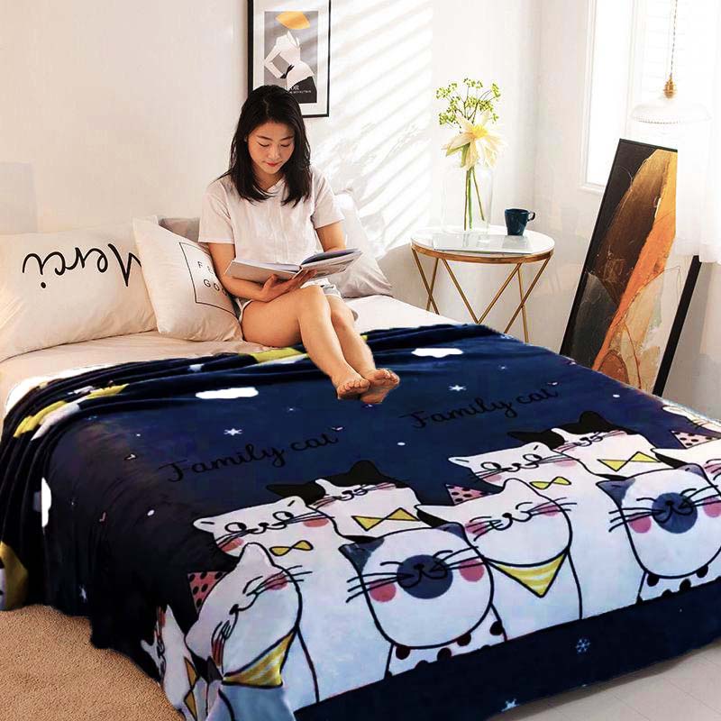 Selimut Bulu Halus 150x200 Motif Dewasa Keren Terlaris Impor Murah Berkualitas-1