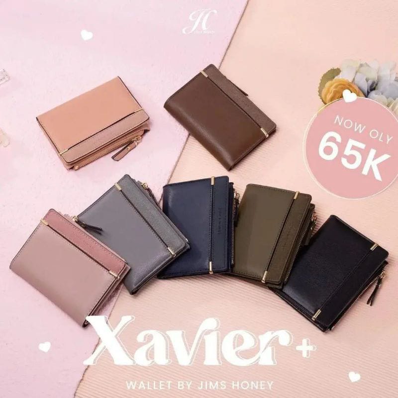 Xavier Wallet Plus / Dompet Lipat / Dompet Jims Honey