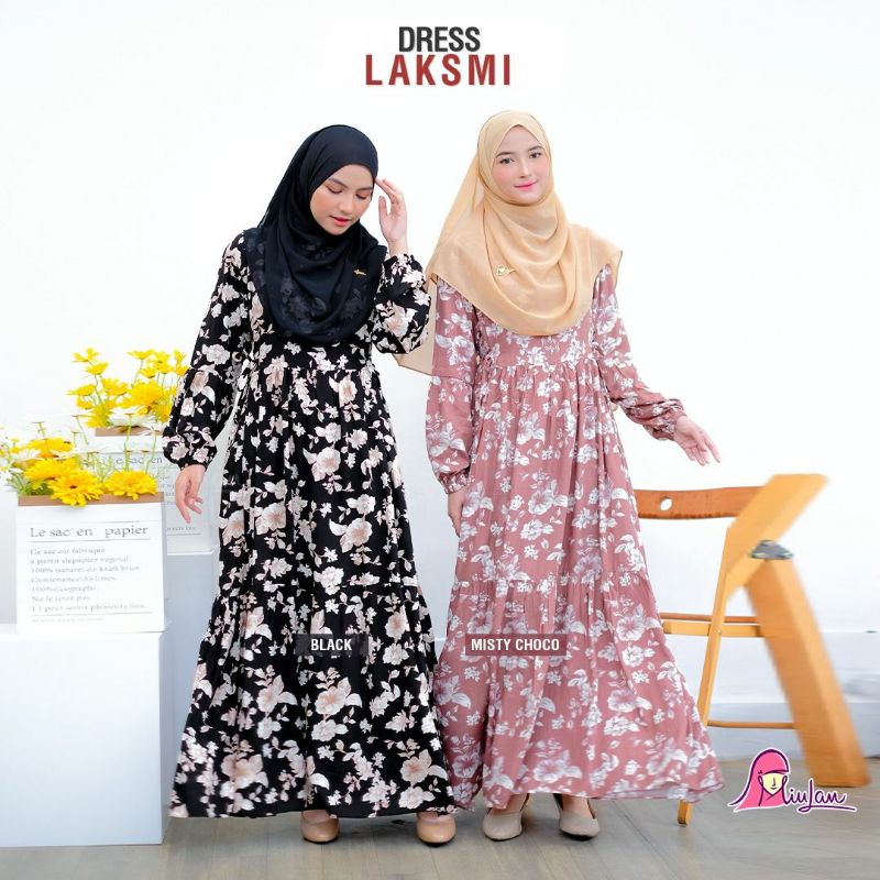 Dress Laksmi Miulan/gamis miulan