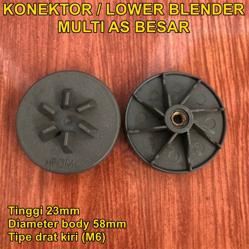 [BAYAR DITEMPAT] Konektor + Gear / Gigi Blender Multi As Besar Miyako National