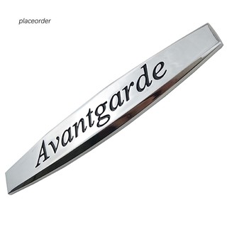 Stiker Emblem Badge Motif Tulisan avantgarde Bahan Metal Stiker Emblem Badge Motif Tulisan avantgarde Bahan Metal