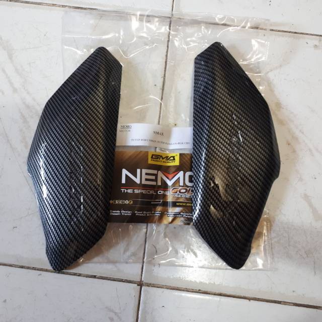 Cover body nmax lama NEMO | tutup pijakan Nmax karbon Nemo