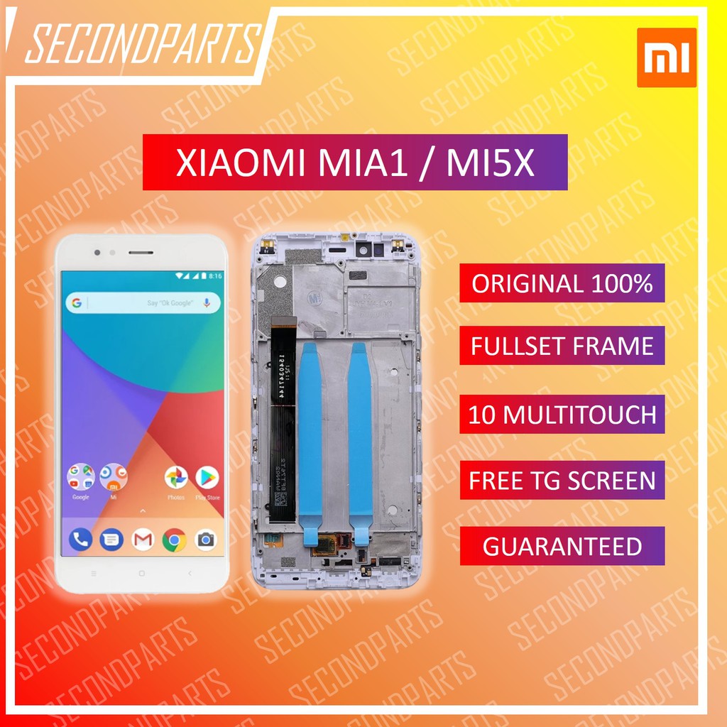 [ORIGINAL ASLI] LCD TS FULLSET FRAME XIAOMI MIA1 / MI5X