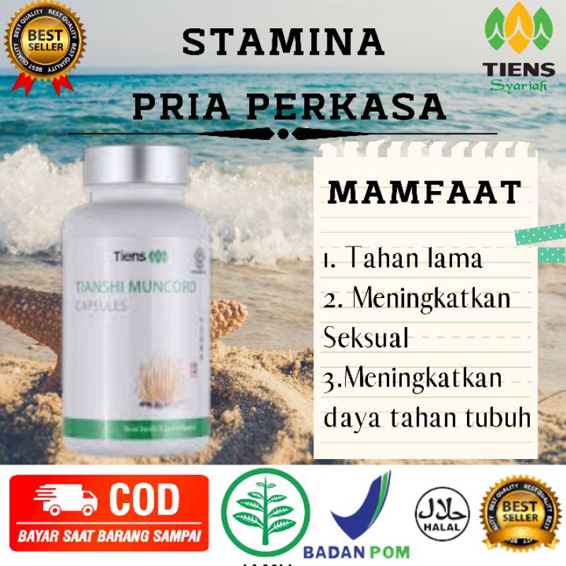 TIENS MUNCORD || OBAT STAMINA PRIA |