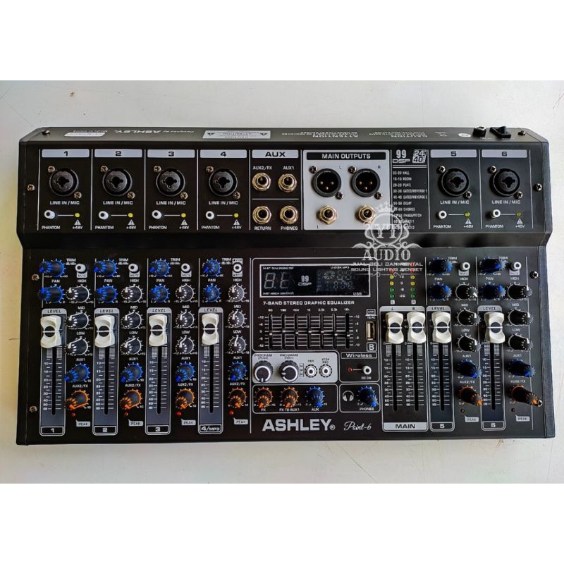 MIXER ASHLEY POINT6 ORIGINAL POINT 6 CHANNEL promo