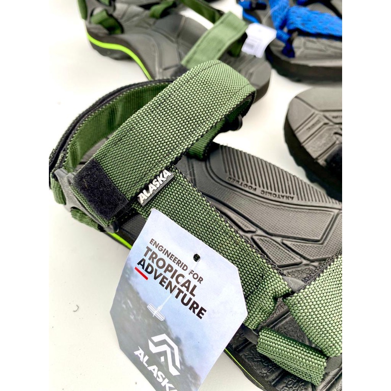 Sandal Gunung Outdoor Adventur model ALASKA Sol Karet mentah