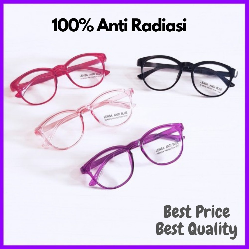 Kacamata Anak Anak Anti Radiasi HP, Laptop, Komputer AV036 Anak Laki Laki dan Perempuan