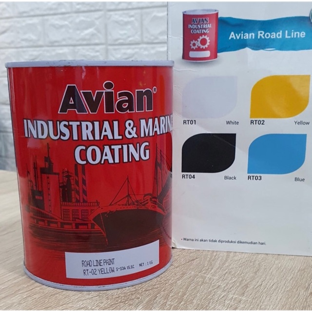 

CAT JALAN TROTOAR ROAD LINE PAINT 1 KG AVIAN
