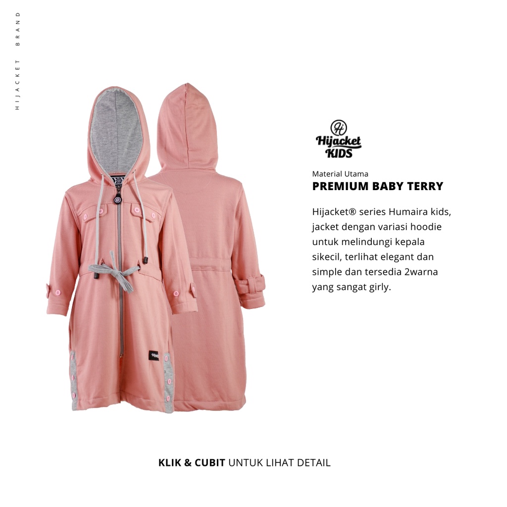 HIJACKET HUMAIRA KIDS - JAKET ANAK MUSLIMAH